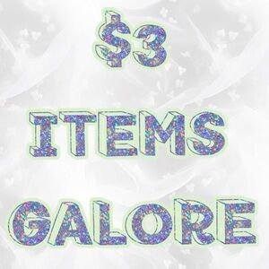 🛍️$3 ITEMS🛍️